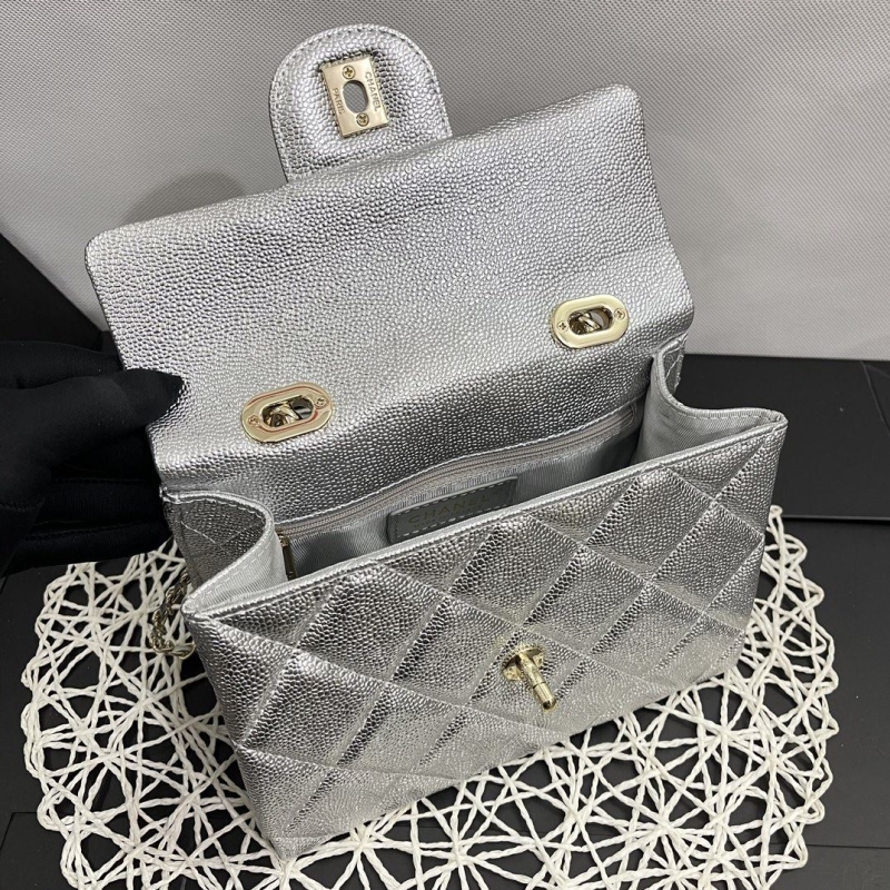 Ch**el top handle bags